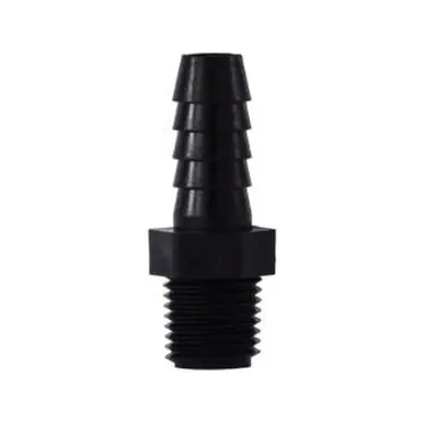 Midland Industries 33320P - Adapter, 1" Hose Barbed x 1-1/2" MIP, Polypropylene