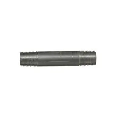Midland Industries 76001 - Pipe Nipple, 1/8" MPT x 1/8" MPT, Close L, Aluminum