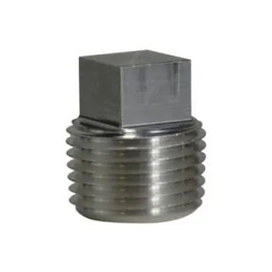 Midland Industries 79663 - Square Head Plug, 3-1/2" MPT, Aluminum