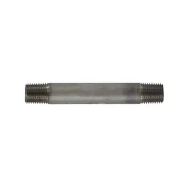 Midland Industries 48023 - Welded Pipe Nipple, 1/4" MPT x 1/4" MPT, 2-1/2" L, Stainless Steel, SCH
