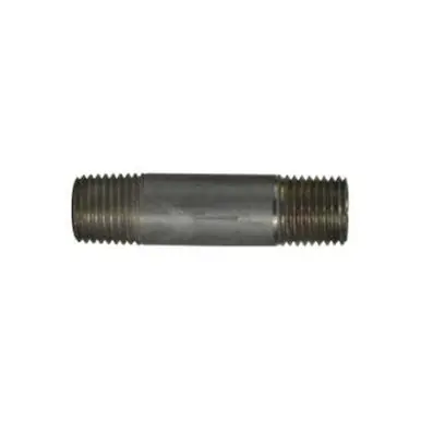 Midland Industries 76034 - Pipe Nipple, 1/4" MPT x 1/4" MPT, 10" L, Aluminum