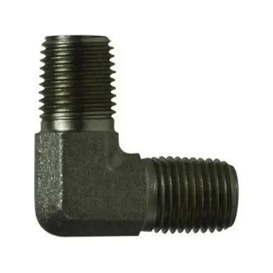Midland Industries 55001212 - 90° Elbow, 3/4" Male Pipe x 3/4" Male Pipe, Steel