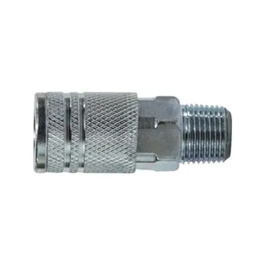 Midland Industries 28552S - Industrial Interchange Coupler, 1/4" MIP, Steel