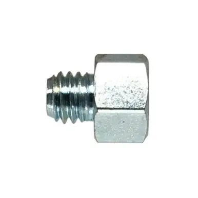Midland Industries 36305 - Adapter, 1/4-28 x M8 x 1 Thread, Taper Threaded x Male Metric Thread,