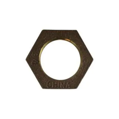 Midland Industries 44700 - Hex Locknut, 1/8" FPT, Bronze