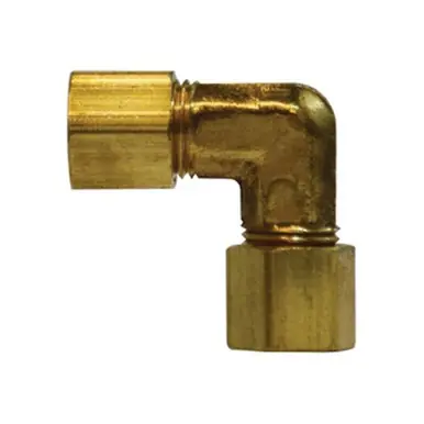 Midland Industries 26123 - Captive Sleeve Union Elbow w/ 26002 Captive Sleeve Nut, 3/16" Compression