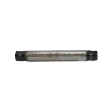 Midland Industries 56020 - Pipe Nipple, 1/4" MPT x 1/4" MPT, 7/8" L, Steel, Galvanized, SCH 40