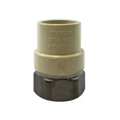 Midland Industries 35405SS - Adapter, 1" CPVC x 1" FIP, Stainless Steel