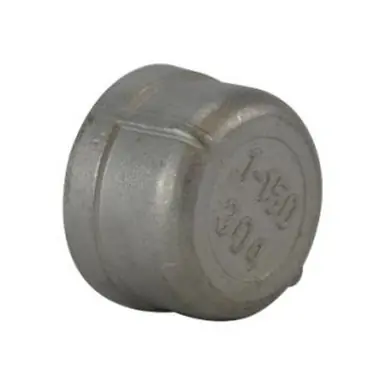 Midland Industries 63479 - Cap, 2-1/2" FPT, Stainless Steel, 150 lb