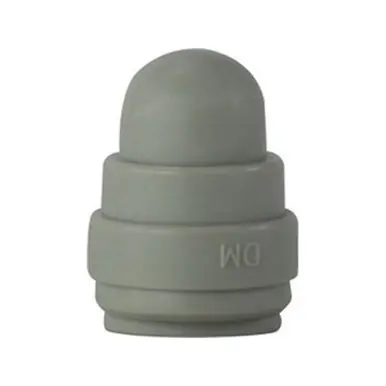 Midland Industries 20925P - Tube End Stop, 1/4" Push-In, Polypropylene