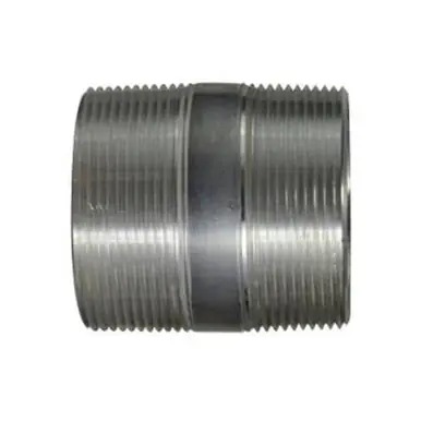 Midland Industries 76165 - Pipe Nipple, 2" MPT x 2" MPT, 4-1/2" L, Aluminum