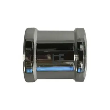 Midland Industries 45412LF - Coupling, 3/8" FIP x 3/8", Brass, Chrome-Plated