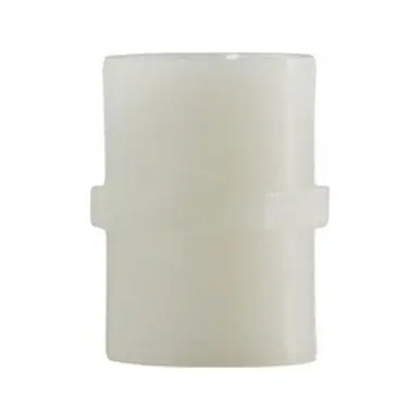 Midland Industries 28803W - Coupling, 1-1/4" FPT x 1-1/4" FPT, Nylon, White