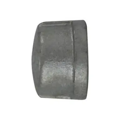 Midland Industries 64472 - Cap, 3/8" FPT, Iron, Galvanized, 150 lb