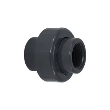 Midland Industries 898003 - Union, 3/8" FIP x 3/8" FIP, PVC, SCH 80 Schedule
