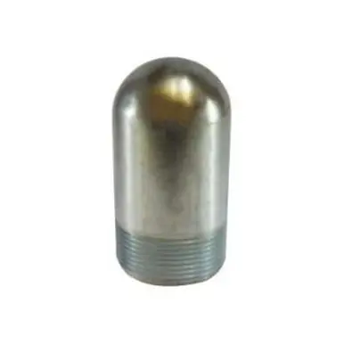 Midland Industries 90007 - Bull Plug, 1-1/2" MPT, Steel, Zinc-Plated, SCH 80/XH Schedule