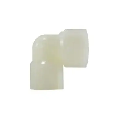 Midland Industries 28707W - 90° Elbow, 1-1/2" FPT x 1-1/2" FPT, Nylon, White