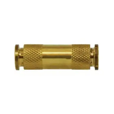 Midland Industries 20021 - Union Connector, 1/2" Push-In x 1/2" Push-In, Brass