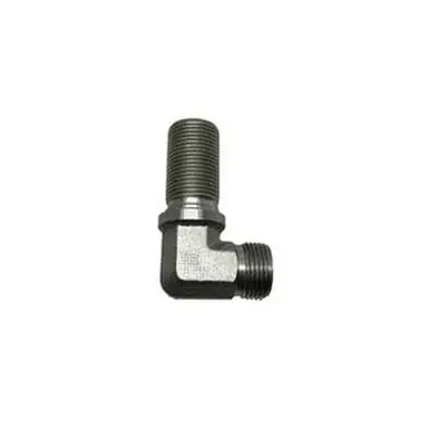 Midland Industries FS270166 - 90° Bulkhead Elbow, 3/8" Male ORFS x 3/8" Male ORFS, Steel