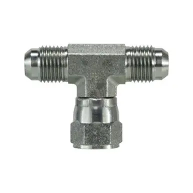 Midland Industries 660068 - Swivel Tee, 9/16" JIC x 9/16" JIC x 9/16" JIC, Steel