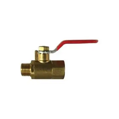 Midland Industries 944101 - Mini Ball Valve, 1/4" Nominal, MIP x FIP, 200 psi WOG Pressure, -20 to