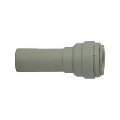 Midland Industries 20763P - Reducer, 3/8" Push" Tube x 5/16" Stem, Polypropylene