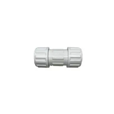 Midland Industries 55305 - Coupling, 1" Compression x 1" Compression, PVC