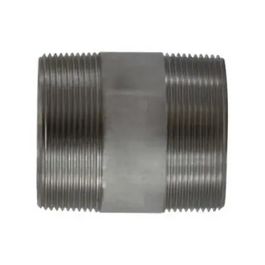 Midland Industries 48204 - Welded Pipe Nipple, 3" MPT x 3" MPT, 4-1/2" L, Stainless Steel, SCH 40