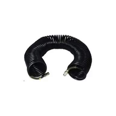 Midland Industries 307031 - Coil Air Hose, 50 ft L, 200 psi, Nylon Tube, Black