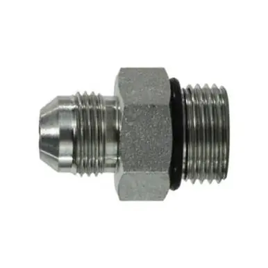 Midland Industries 64002432 - Pipe Connector, 1-1/2" Male JIC x 2" Male ORB, Steel