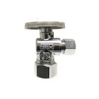 Midland Industries 746456 - 90° Angle Supply Stop, 5/8 x 3/8" Nominal, Compression x Compression