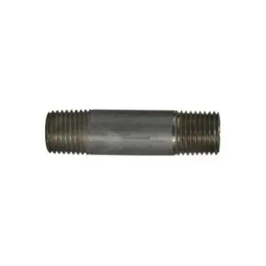 Midland Industries 76027 - Pipe Nipple, 1/4" MPT x 1/4" MPT, 4-1/2" L, Aluminum