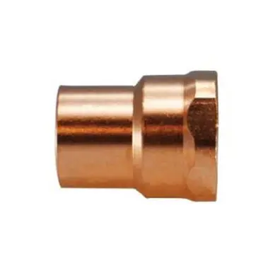 Midland Industries 77405 - Adapter, 1" C x 1/2" FPT, Copper