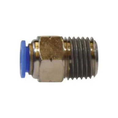Midland Industries 20050C - Straight Adapter, 5/32" Push" Tube x 1/8" MIP, Composite