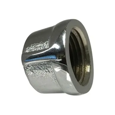 Midland Industries 45472LF - Cap, 3/8" FIP, Chrome-Plated