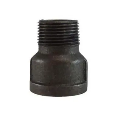 Midland Industries 65624 - Extension Piece, 1-1/4", FPT x MPT, Iron