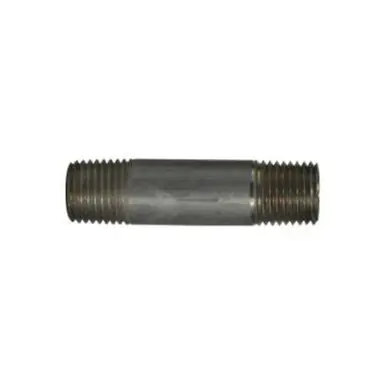 Midland Industries 76030 - Pipe Nipple, 1/4" MPT x 1/4" MPT, 6" L, Aluminum