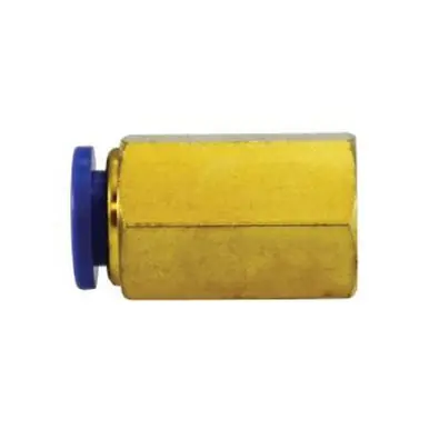 Midland Industries 20036C - Straight Adapter, 3/8" Push" Tube x 1/4" FIP, Composite