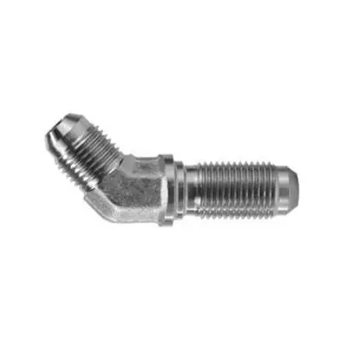 Midland Industries 270210 - Bulkhead 45° Union Elbow, 5/8" 37° JIC Flared x 5/8" 37° JIC Flared,