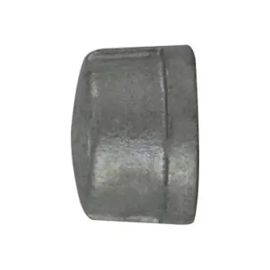 Midland Industries 64481 - Cap, 4" FPT, Iron, Galvanized, 150 lb