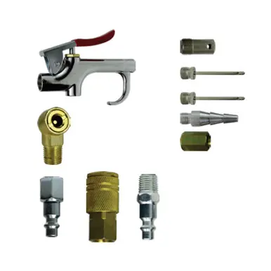 Midland Industries 87402 - 10-Piece Air Accessory Set