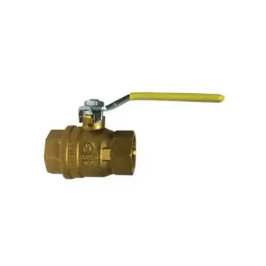 Midland Industries 943202 - Italian Ball Valve, 1/2" Nominal, NPT(F) x NPT(F), 600 psi WOG Pressure