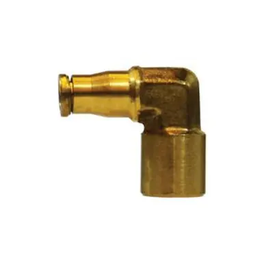Midland Industries 20094 - Elbow, 5/32" Tube OD x 1/8" NPT(F)F, Brass