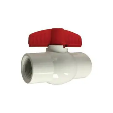 Midland Industries 940292 - Ball Valve, 4" Nominal, FIP x FIP, 150 psi at 73° F Pressure, PVC Body