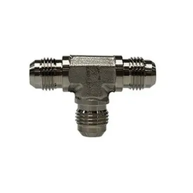 Midland Industries FS260344 - Union Tee, 9/16" Male ORFS x 9/16" Male ORFS x 9/16" Male ORFS, Steel