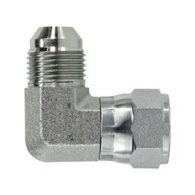 Midland Industries 650032 - 90° Swivel Nut Elbow, 2-1/2" Male JIC x 2-1/2" Female JIC