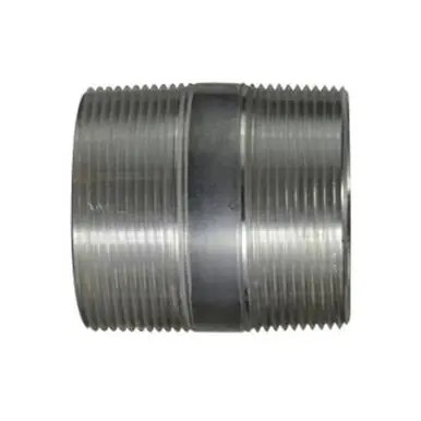 Midland Industries 76167 - Pipe Nipple, 2" MPT x 2" MPT, 5-1/2" L, Aluminum