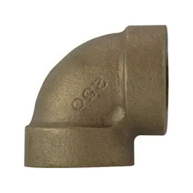 Midland Industries 43103 - Elbow, 1/2" FPT x 1/2" FPT, Bronze