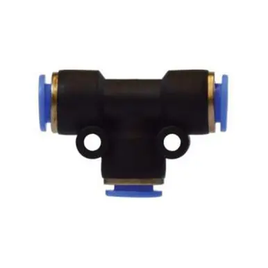 Midland Industries 20026C - Union Tee, 5/32" Push" Tube x 5/32" Push" Tube x 5/32" Push" Tube,