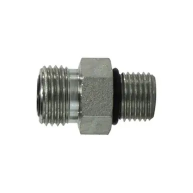 Midland Industries FS6400O812 - Connector, 13/16" Male ORFS x 1-1/16" Male ORB, Steel